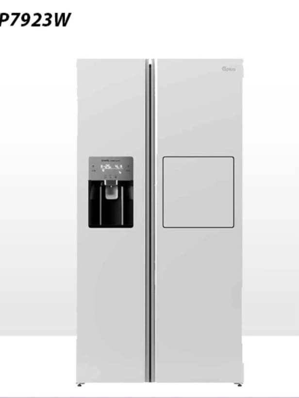 یخچال ساید بای ساید جی پلاس مدل GSS-p7923wسفید